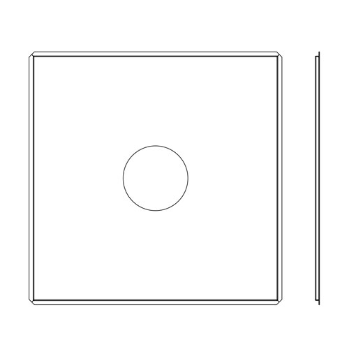 [H4-DC-CPNL1] Metal Ceiling Panel for H5A; H4A; H4SL Dome